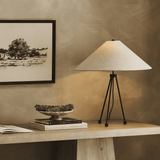 Waldorf Table Lamp, Matte Black by Four Hands-Lighting-High Fashion Home