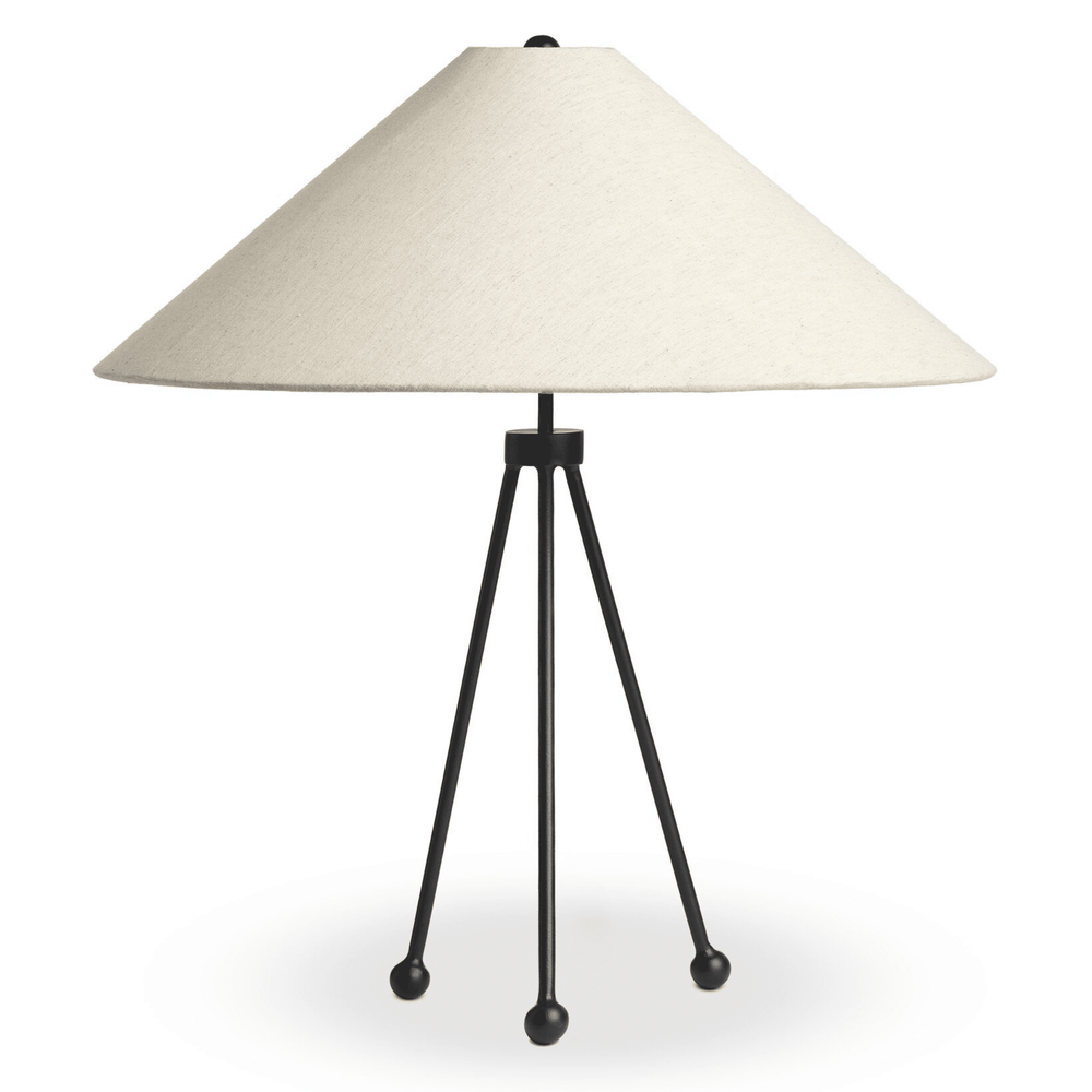 Waldorf Table Lamp, Matte Black by Four Hands-Lighting-High Fashion Home