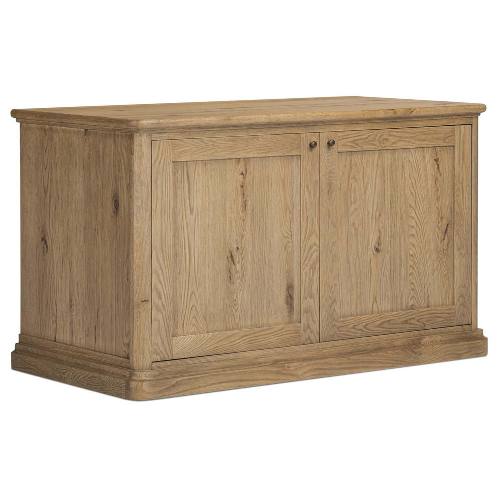 Dumont Small Cabinet, Worn Oak by Amber Lewis x Four Hands-Furniture - Storage-High Fashion Home