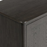 Dumont Small Cabinet, Smoked Black by Amber Lewis x Four Hands-Furniture - Storage-High Fashion Home