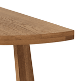 Fara Console Table, Light Brown by Four Hands-Furniture - Accent Tables-High Fashion Home