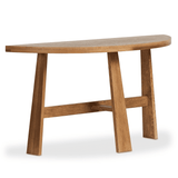 Fara Console Table, Light Brown by Four Hands-Furniture - Accent Tables-High Fashion Home