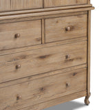Pika Armoire, Weathered Oak by Four Hands-Furniture - Storage-High Fashion Home