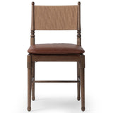 Fayth Dining Chair, Dulane Mahogany, Set of 2 by Amber Lewis x Four Hands-Furniture - Dining-High Fashion Home