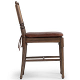Fayth Dining Chair, Dulane Mahogany, Set of 2 by Amber Lewis x Four Hands-Furniture - Dining-High Fashion Home