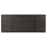 Leora Sideboard, Smoked Black by Four Hands-Furniture - Storage-High Fashion Home