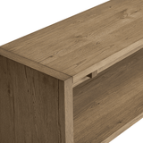 Theodore Media Console, Rustic Amber by Four Hands-Furniture - Storage-High Fashion Home
