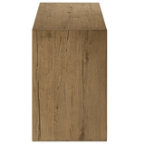 Theodore Media Console, Rustic Amber by Four Hands-Furniture - Storage-High Fashion Home