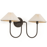 Ashby Double Sconce, Bronze by Four Hands-Lighting-High Fashion Home