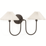Ashby Double Sconce, Bronze by Four Hands-Lighting-High Fashion Home