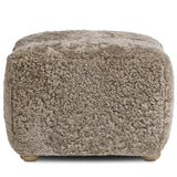 Oslo Ottoman, Taupe by Amber Lewis x Four Hands-Furniture - Benches-High Fashion Home