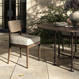 Sarma Outdoor Dining Chair, Alessi Linen, Set of 2 by Amber Lewis x Four Hands-Furniture - Outdoor-High Fashion Home