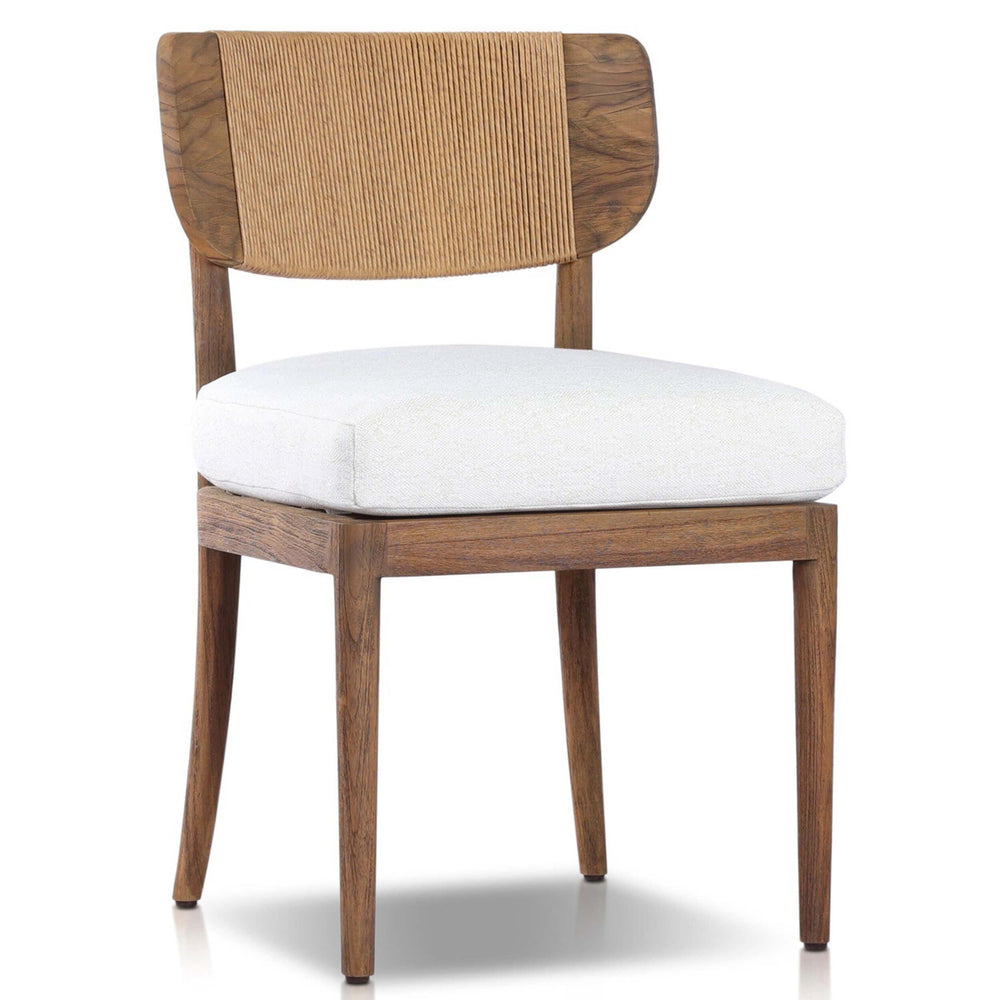 Sarma Outdoor Dining Chair, Alessi Linen, Set of 2 by Amber Lewis x Four Hands-Furniture - Outdoor-High Fashion Home