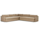 Aurelia 3 Piece Sectional, Broadway Canvas by Amber Lewis x Four Hands-Furniture - Sofas-High Fashion Home