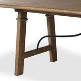 Fritz Dining Table, Drifted Oak by Amber Lewis x Four Hands-Furniture - Dining-High Fashion Home