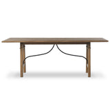 Fritz Dining Table, Drifted Oak by Amber Lewis x Four Hands-Furniture - Dining-High Fashion Home