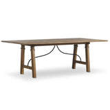 Fritz Dining Table, Drifted Oak by Amber Lewis x Four Hands-Furniture - Dining-High Fashion Home