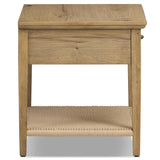 Mott Nightstand, Worn Oak by Amber Lewis x Four Hands-Furniture - Bedroom-High Fashion Home