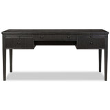 Bush Desk, Distressed Black by Amber Lewis x Four Hands-Furniture - Office-High Fashion Home