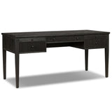 Bush Desk, Distressed Black by Amber Lewis x Four Hands-Furniture - Office-High Fashion Home