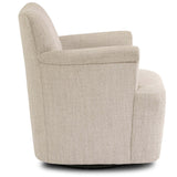 Camellia Swivel Chair, Alcala Wheat by Amber Lewis x Four Hands-Furniture - Chair-High Fashion Home