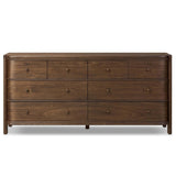 Agatha 8 Drawer Dresser, Dark Brown by Amber Lewis x Four Hands-Furniture - Bedroom-High Fashion Home