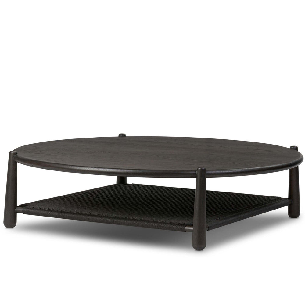 Salvador Coffee Table, Smoked Black by Amber Lewis x Four Hands-Furniture - Accent Tables-High Fashion Home