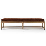 Eleanor Accent Bench, Altair Sienna by Amber Lewis x Four Hands-Furniture - Benches-High Fashion Home
