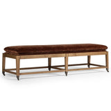 Eleanor Accent Bench, Altair Sienna by Amber Lewis x Four Hands-Furniture - Benches-High Fashion Home