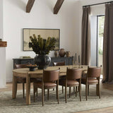 Salvador Dining Table, Aged Smoked Oak by Amber Lewis x Four Hands-Furniture - Dining-High Fashion Home