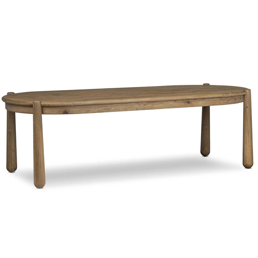 Salvador Dining Table, Aged Smoked Oak by Amber Lewis x Four Hands-Furniture - Dining-High Fashion Home