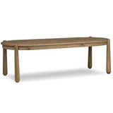 Salvador Dining Table, Aged Smoked Oak by Amber Lewis x Four Hands-Furniture - Dining-High Fashion Home