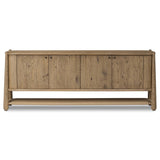 Salvador Sideboard, Aged Smoked Oak by Amber Lewis x Four Hands-Furniture - Storage-High Fashion Home