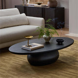 Eamon Coffee Table, Worn Black by Four Hands-Furniture - Accent Tables-High Fashion Home