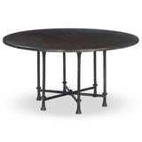 Leblanc Outdoor Dining Table, Distressed Bronze by Amber Lewis x Four Hands-Furniture - Dining-High Fashion Home