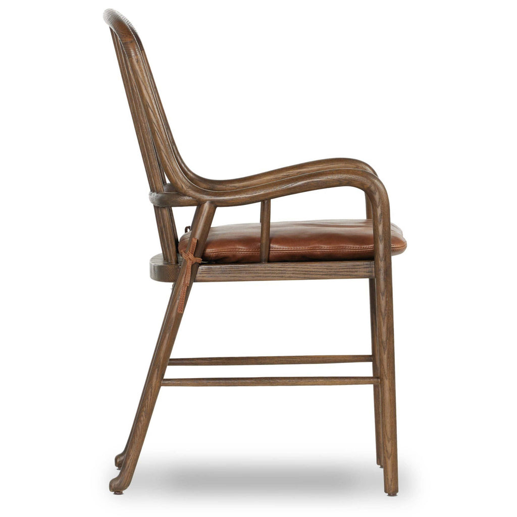 Brenna Dining Chair, Dulane Mahogany, Set of 2 by Amber Lewis x Four H ...