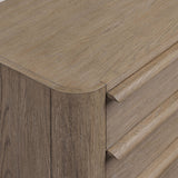Primrose Nightstand, Natural Flat Oak by Four Hands-Furniture - Bedroom-High Fashion Home