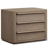 Primrose Nightstand, Natural Flat Oak by Four Hands-Furniture - Bedroom-High Fashion Home