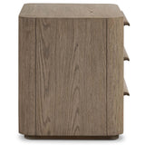 Primrose Nightstand, Natural Flat Oak by Four Hands-Furniture - Bedroom-High Fashion Home