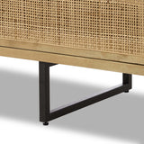 Carmel 96" Sideboard, Natural-Furniture - Storage-High Fashion Home