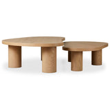 Joji Nesting Coffee Tables, Natural by Four Hands-Furniture - Accent Tables-High Fashion Home