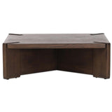 Ersa Coffee Table, Tobacco by Four Hands-Furniture - Accent Tables-High Fashion Home