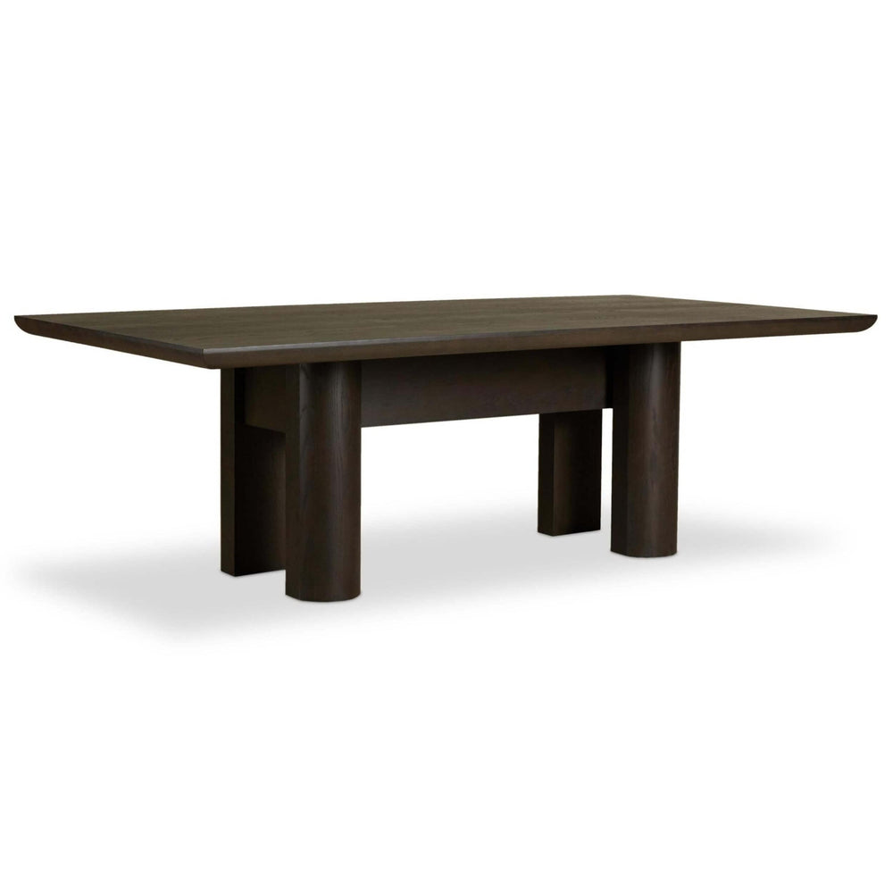 Baker Dining Table, Smoked Black by Four Hands-Furniture - Dining-High Fashion Home