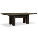 Baker Dining Table, Smoked Black by Four Hands-Furniture - Dining-High Fashion Home