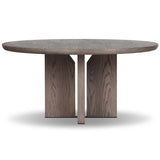 Ernest Round Dining Table, Shale Grey by Four Hands-Furniture - Dining-High Fashion Home