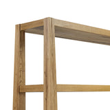 Boris Bookcase, Aged Natural Oak by Four Hands-Furniture - Storage-High Fashion Home