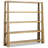Boris Bookcase, Aged Natural Oak by Four Hands-Furniture - Storage-High Fashion Home