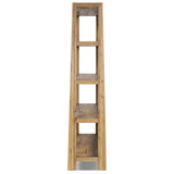 Boris Bookcase, Aged Natural Oak by Four Hands-Furniture - Storage-High Fashion Home