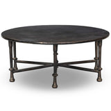 Leblanc Outdoor Coffee Table, Distressed Bronze by Amber Lewis x Four Hands-Furniture - Outdoor-High Fashion Home