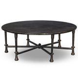 Leblanc Outdoor Coffee Table, Distressed Bronze by Amber Lewis x Four Hands-Furniture - Outdoor-High Fashion Home